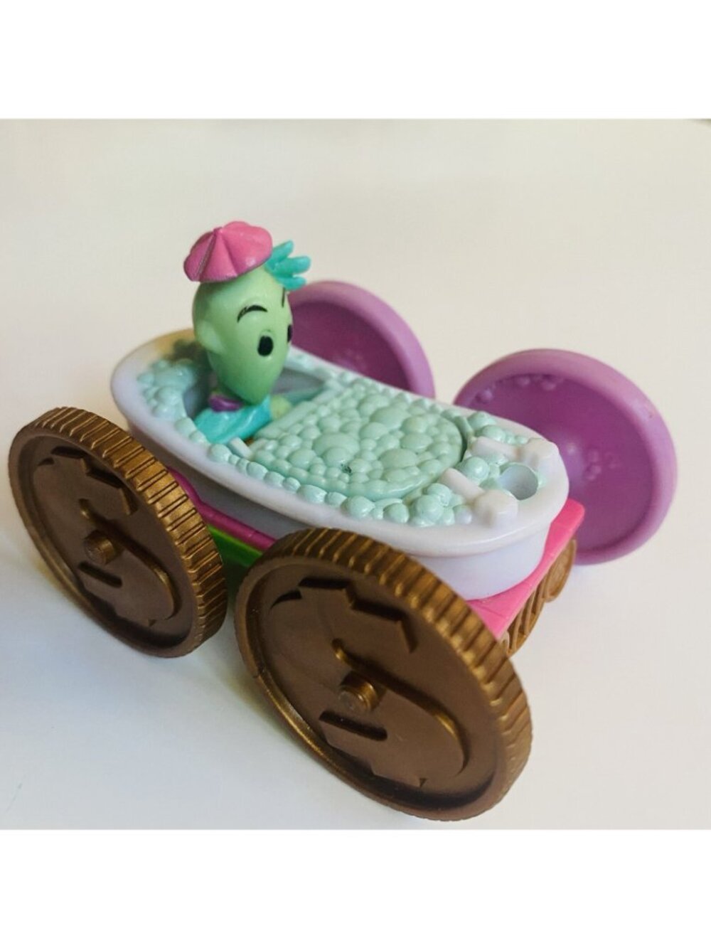 Vintage 1990 McDonald’s Happy Meal Tiny Toon Montana Max & Gogo Dodo Flip Car To - Picture 6 of 7